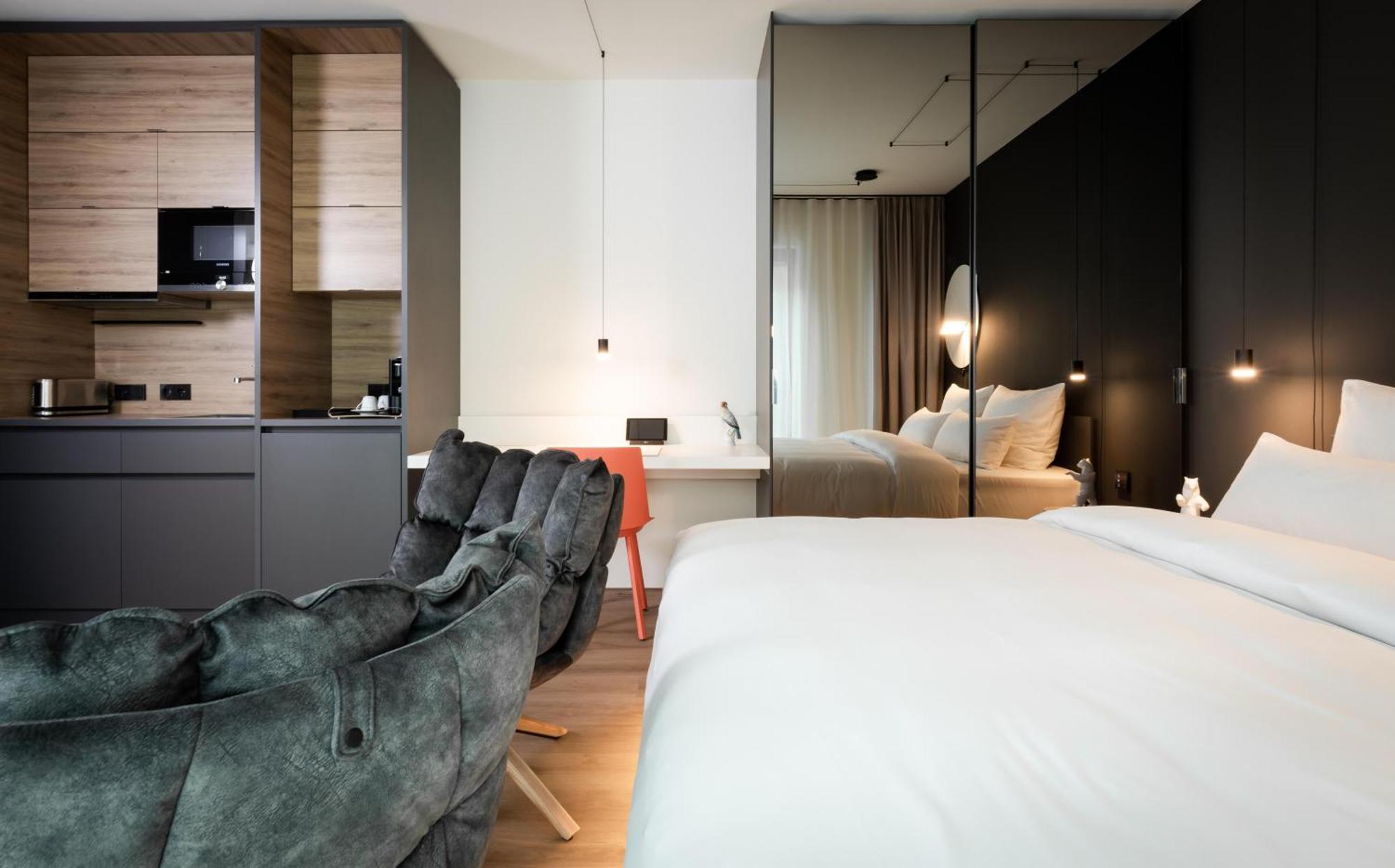 Kpm Hotel & Residences Berlín Exteriér fotografie Studio apartment