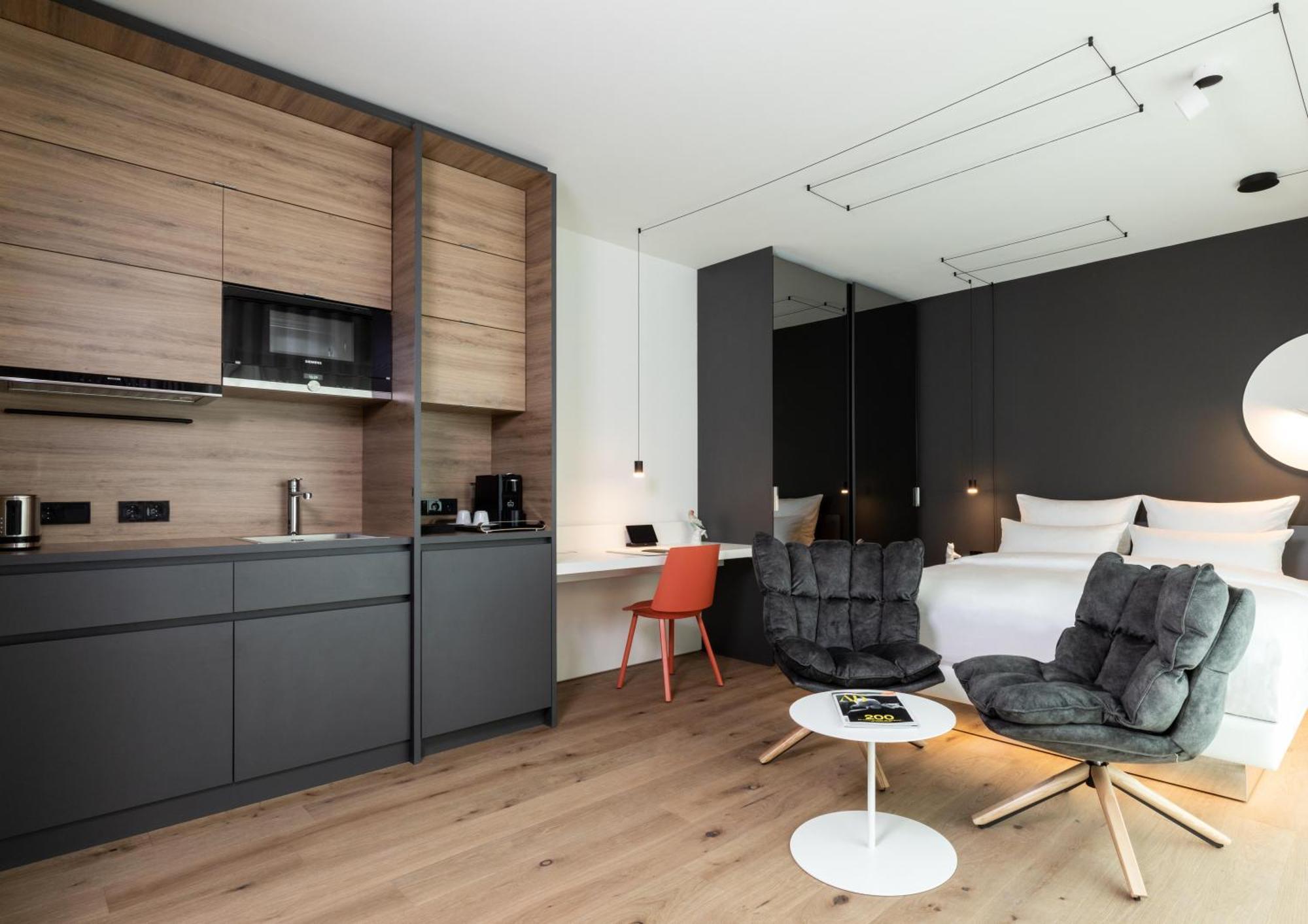 Kpm Hotel & Residences Berlín Exteriér fotografie Studio apartment